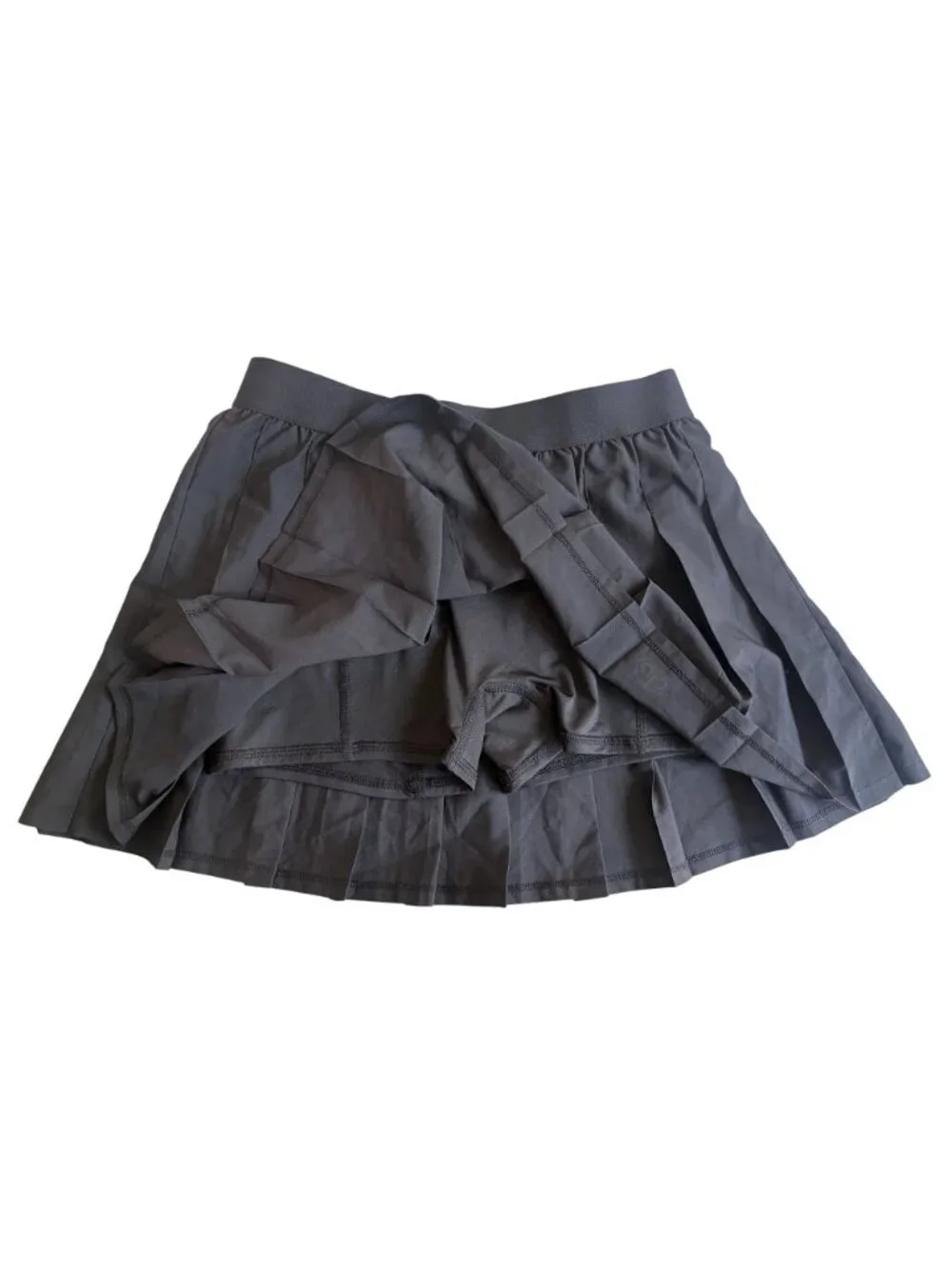 ALO Yoga Varsity Tennis Skirt in Black
